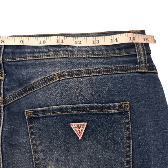 Guess Vintage 80s Acid Denim Skirt, size 30 - Picture 2 of 6